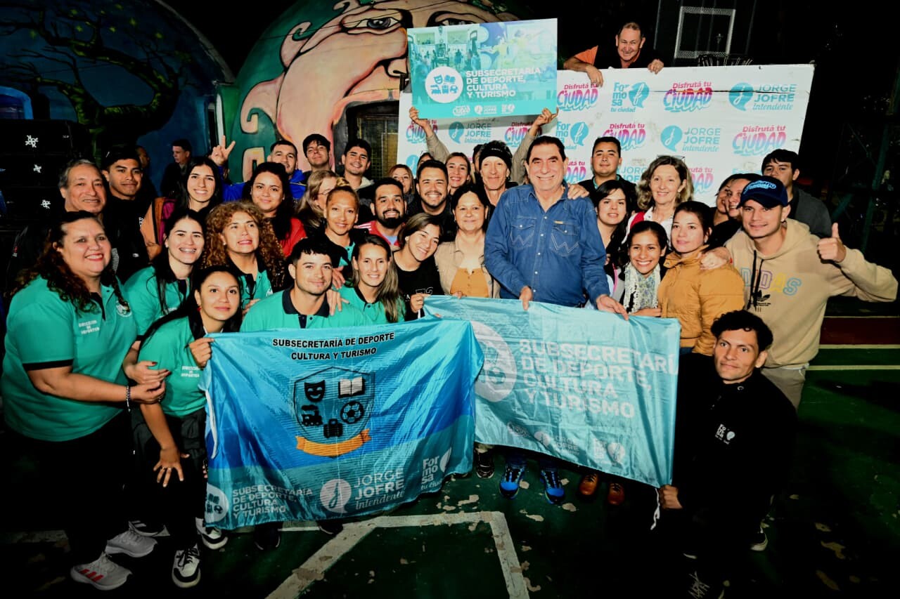 El intendente Jofré participó del lanzamiento de las Olimpiadas Municipales 2025