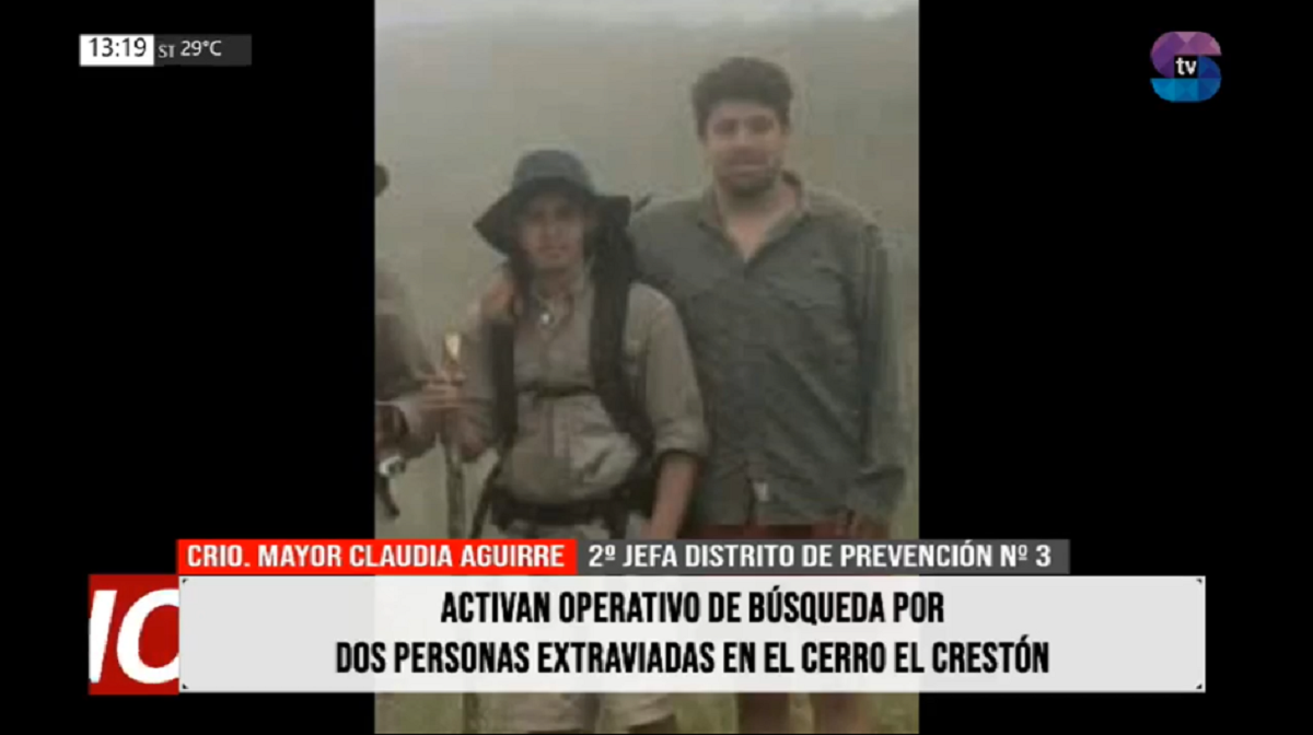 PERSONAS EXTRAVIADAS.png Alerta en Metán: dos jóvenes extraviados desafían la montaña y el tiempo