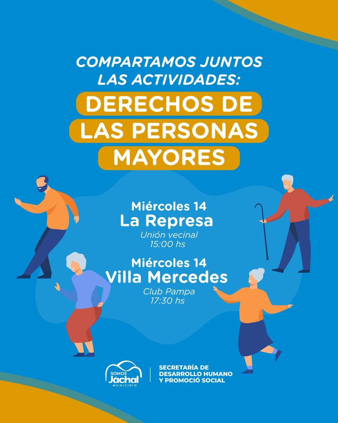 JÁCHAL: jornadas de diálogo y reflexión sobre los derechos de las personas mayores