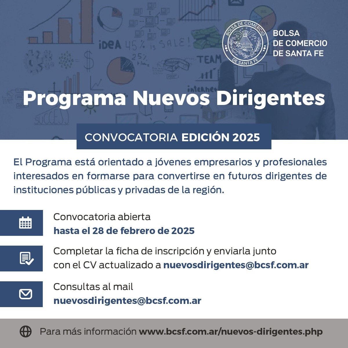 BOLSA DE COMERCIO SF: Programa Nuevos Dirigentes