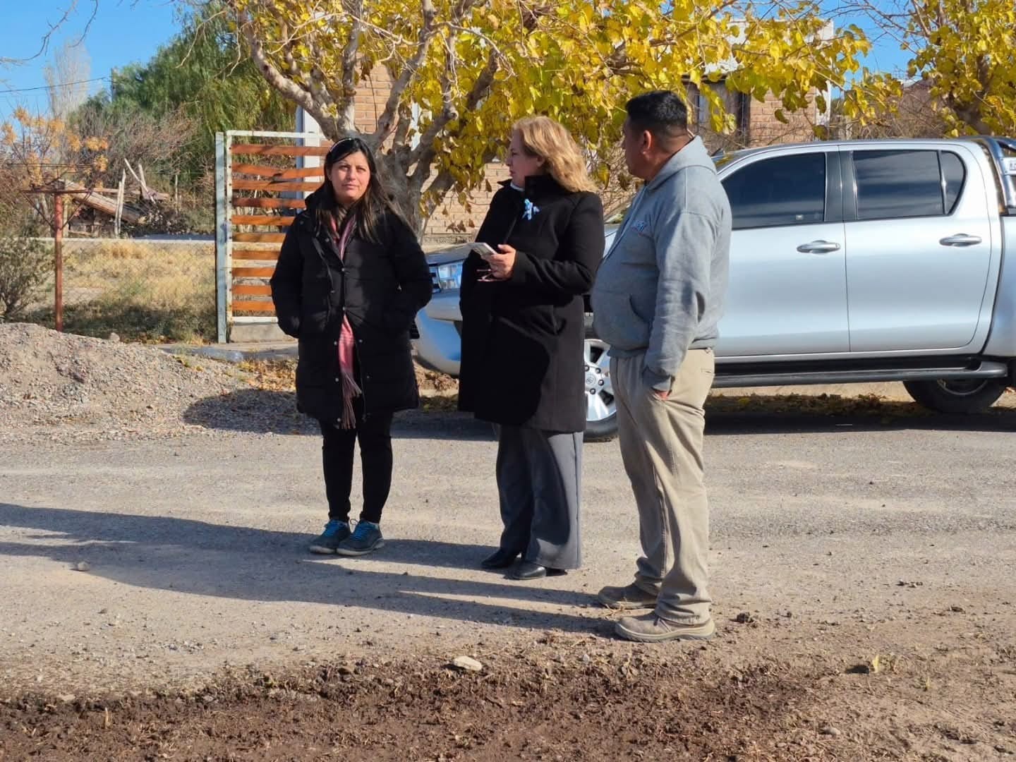 SAN MARTÍN: Avanza la construcción de un nuevo playón deportivo en el barrio San Isidro Labrador