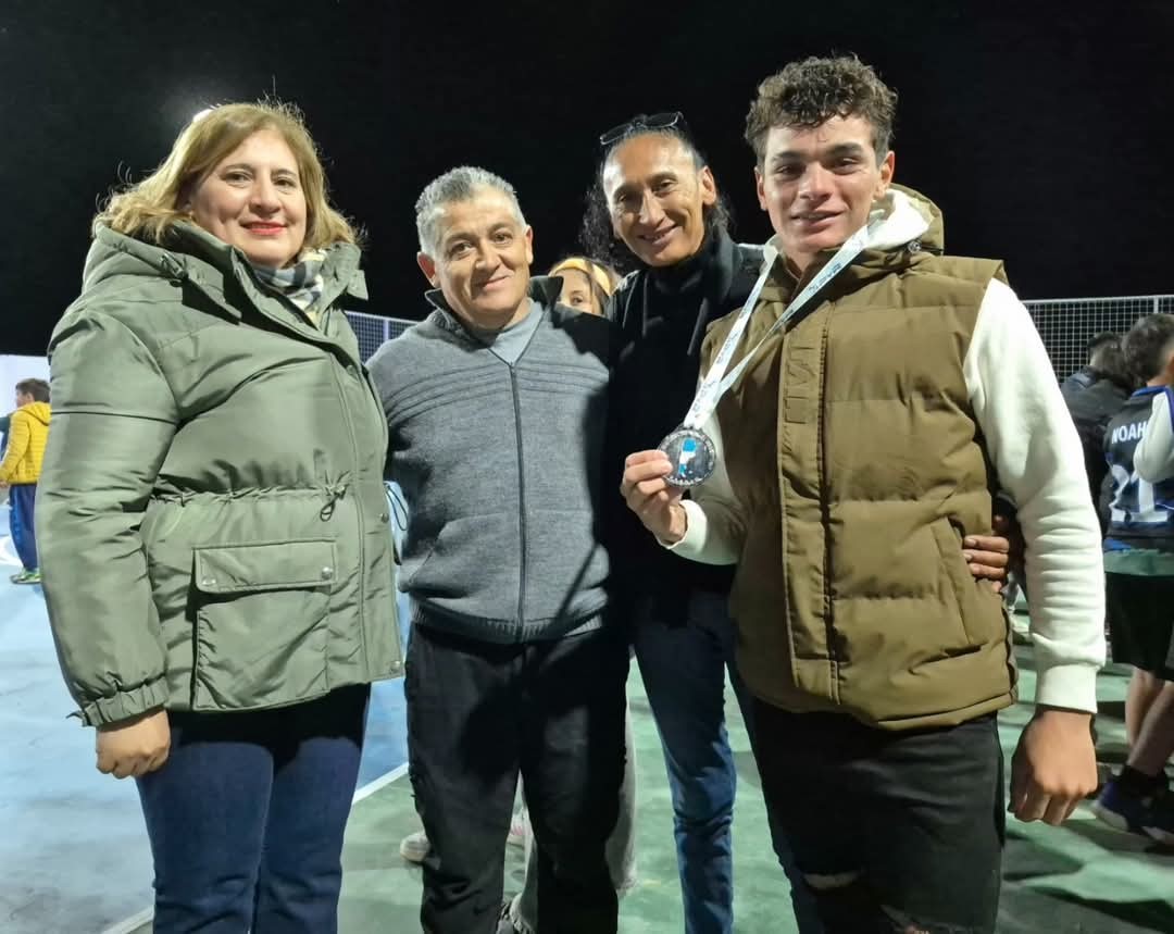 SAN MARTÍN: Inauguración del Playón Deportivo Alberto Clemente Bravo en el Barrio El Portal
