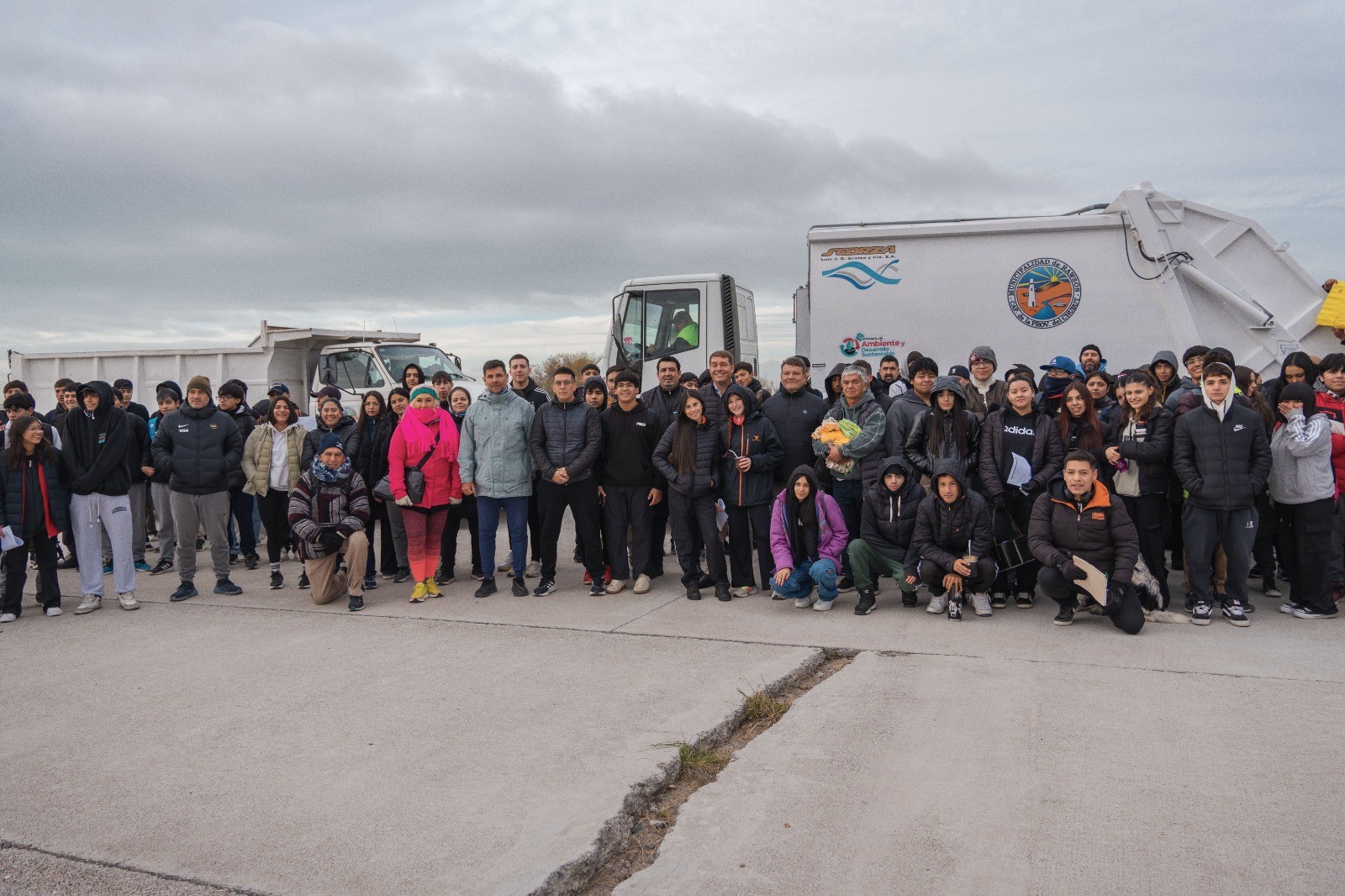 Rawson inicia el Plogging Escolar para fortalecer la conciencia ambiental y la actividad física