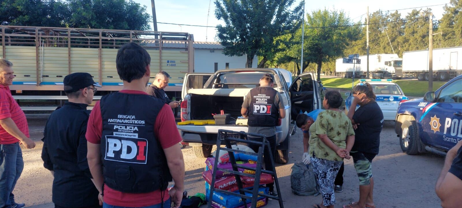 La Policía secuestró 10 kilos de cocaína en el norte de la provincia de Santa Fe