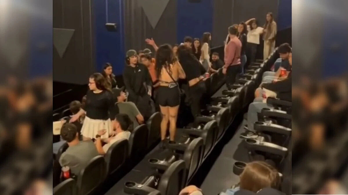POLICIALES PELEA EN CINE DE PARANA.jpg Escándalo en un cine de Paraná: se pelearon por el lugar, tiraron gas pimienta y evacuaron la sala