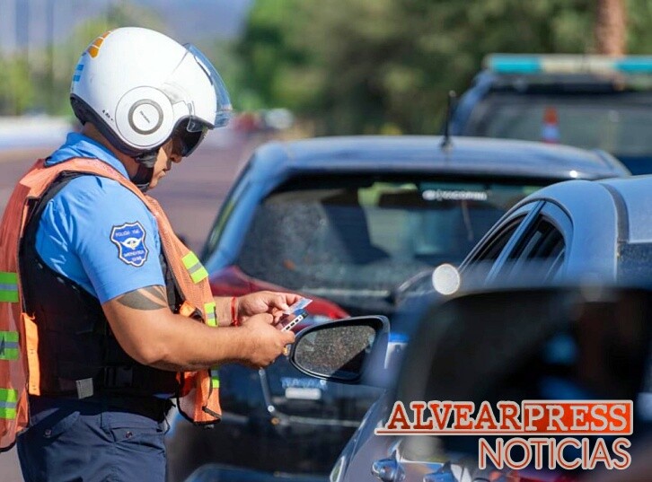 Casi 10 conductores por hora fueron multados durante los controles de Navidad