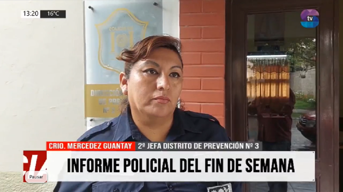 PORTADA CRIO. GUANTAY.png Fin de semana con múltiples detenidos, siniestros viales y 156 infractores en Metán