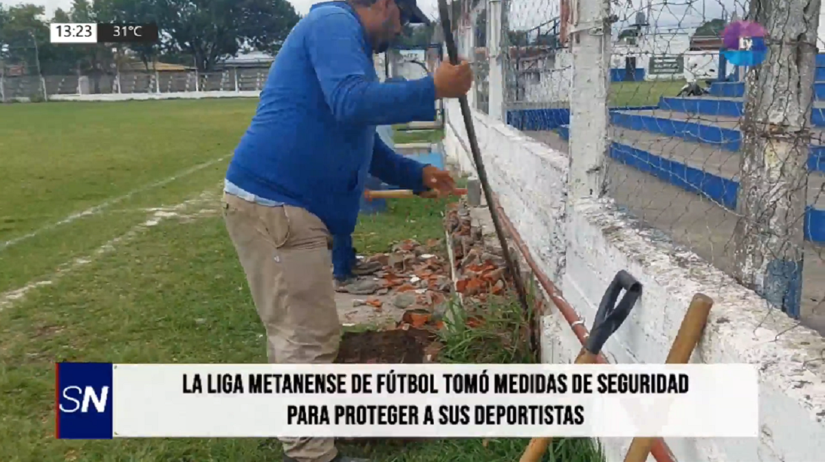PORTADA LIG.png Metán: la Liga ajusta su cancha tras el accidente de un jugador