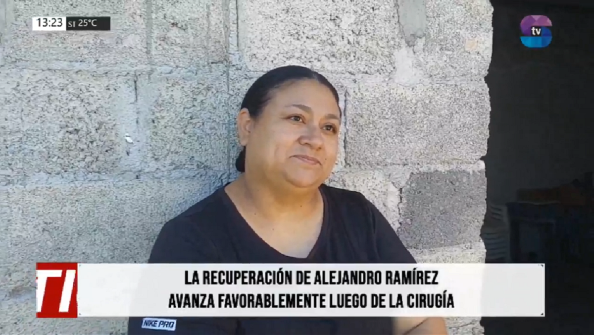 PORTADA MAMA DE ALE.png Metán: alivio en la familia Ramírez por la evolución de la salud de Alejandro