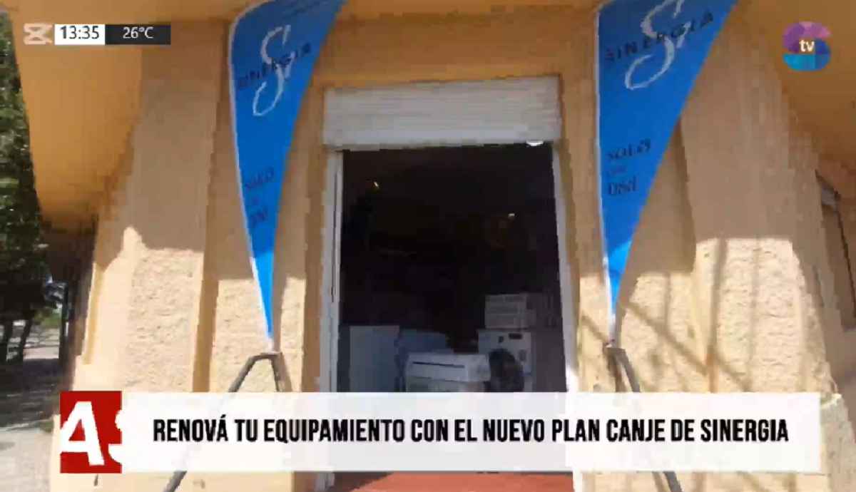 PORTADA SINERGIA.png Renová tu electrodoméstico o equipo con el plan de trueque de Sinergia