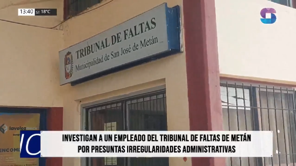 PORTADA TRIBUNAL DE FALTAS.png Investigan presuntas irregularidades en el Tribunal de Faltas de Metán