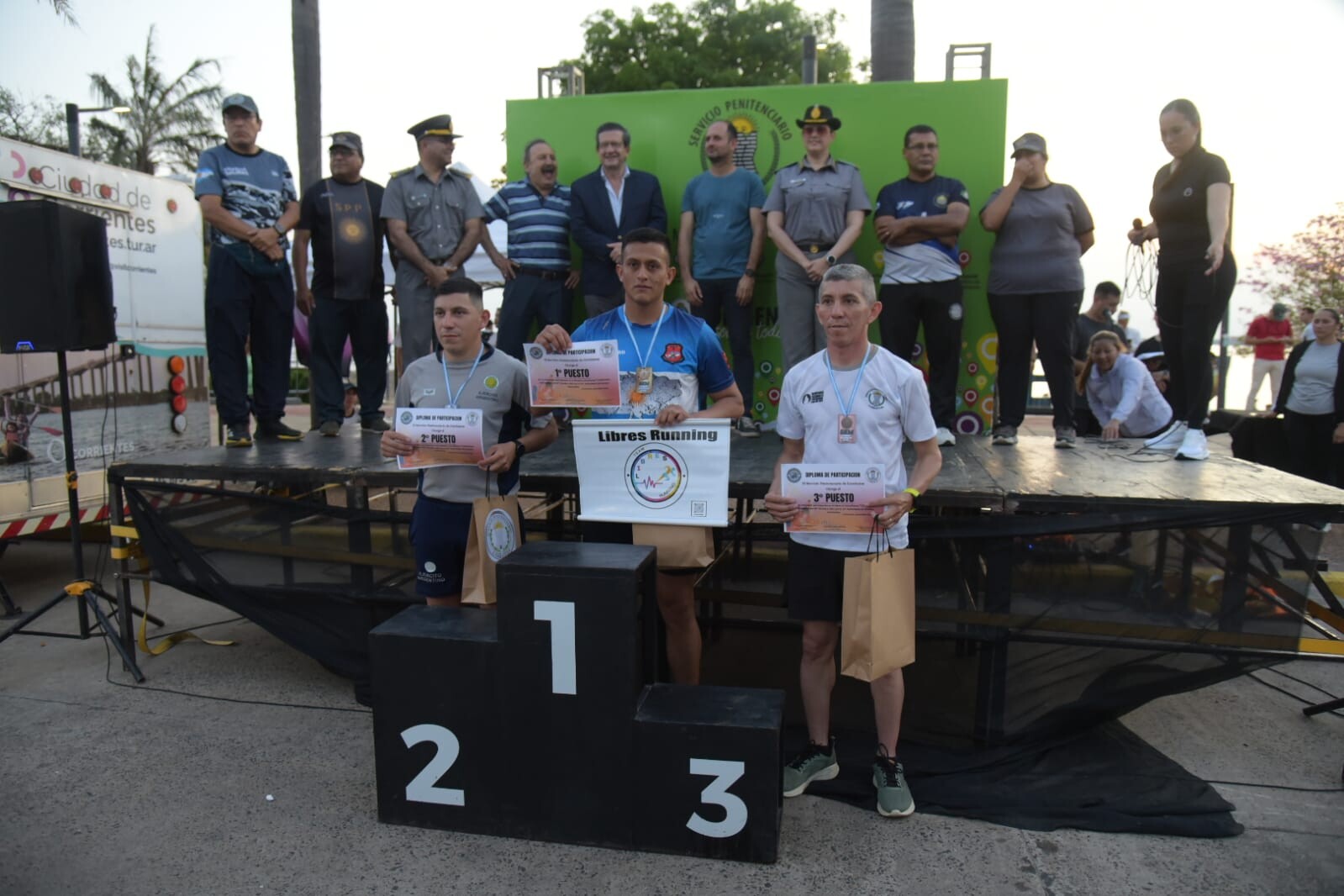 PREMIO 2.jpeg AYER :Corrientes celebró los 40 años del Servicio Penitenciario con una maratón interfuerzas