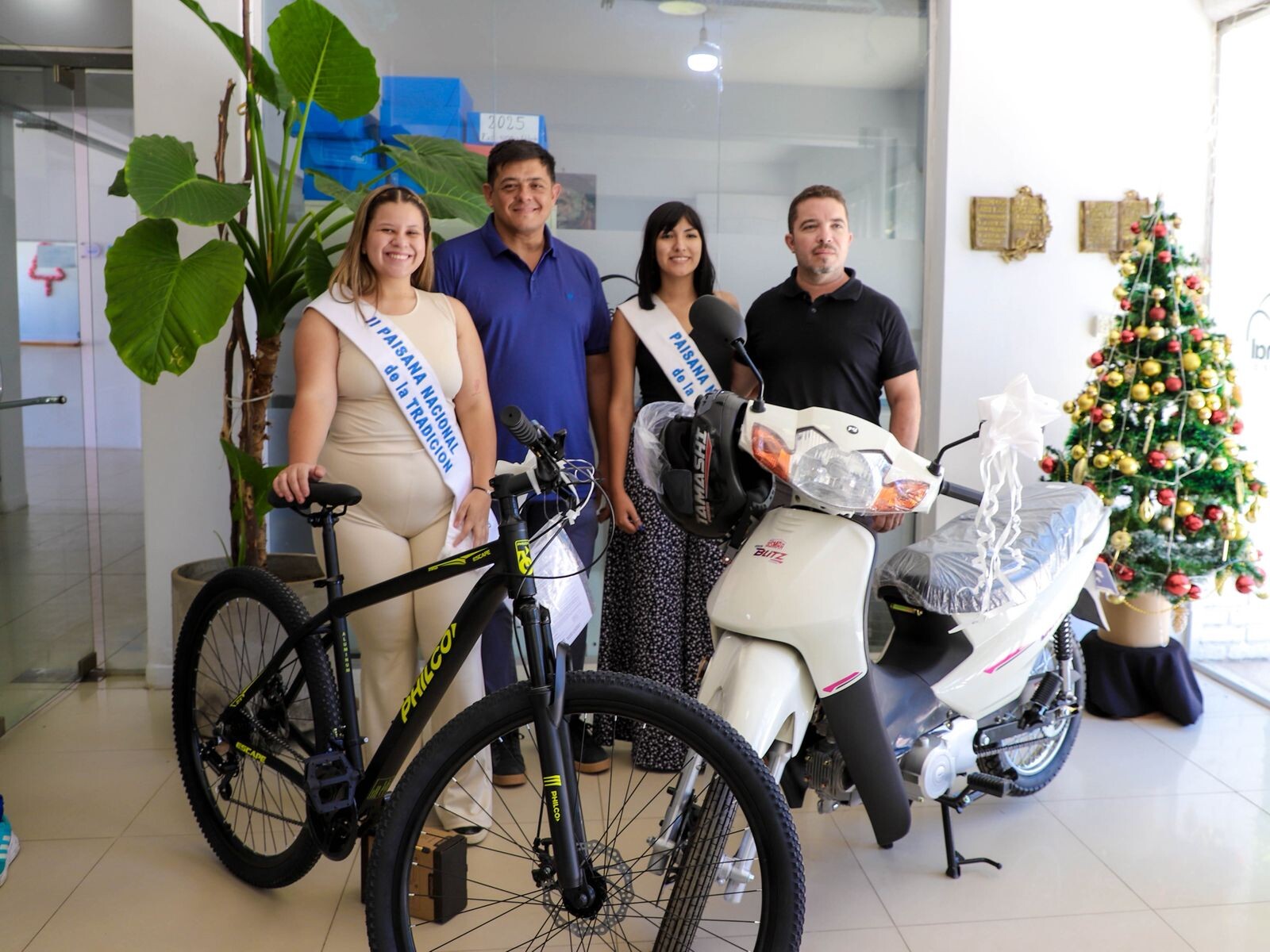 JÁCHAL: Paisanas de la Tradición de la última edición de la Fiesta Nacional de la Tradición, recibieron sus premios