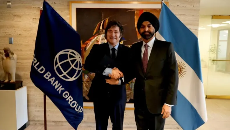 PRESTAMO.webp GOBIERNO NACIONAL Caputo anunció que el Banco Mundial enviará US00 millones a la Argentina