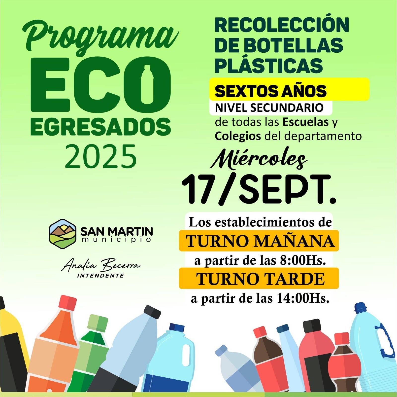 SAN MARTÍN: Programa ECO EGRESADOS 2025