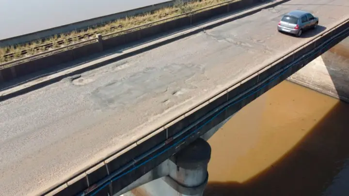 Gustavo Valdés anunció la reparación del puente internacional de Paso de los Libres