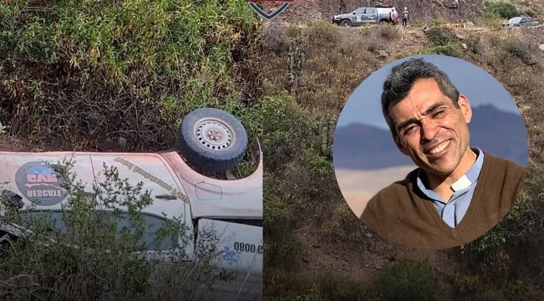 Padre.jpg Impactante accidente en la Cuesta del Obispo: el Padre Walter Medina salió ileso tras caer 30 metros por un barranco