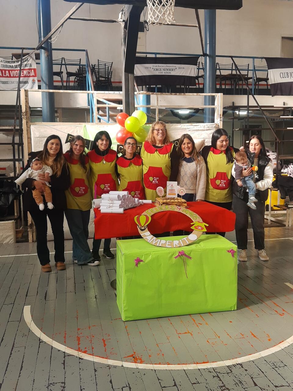 LA INSTITUCIÓN INFANTIL MUNICIPAL PAMPERITO CELEBRÓ SUS PRIMEROS 5 AÑOS DE VIDA