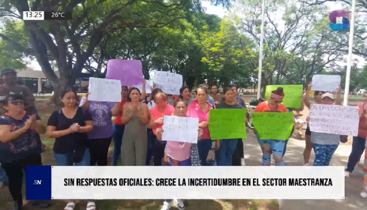 Paro Maestranza.png Maestranza sigue sin respuestas y vuelve a reclamar por su situación laboral