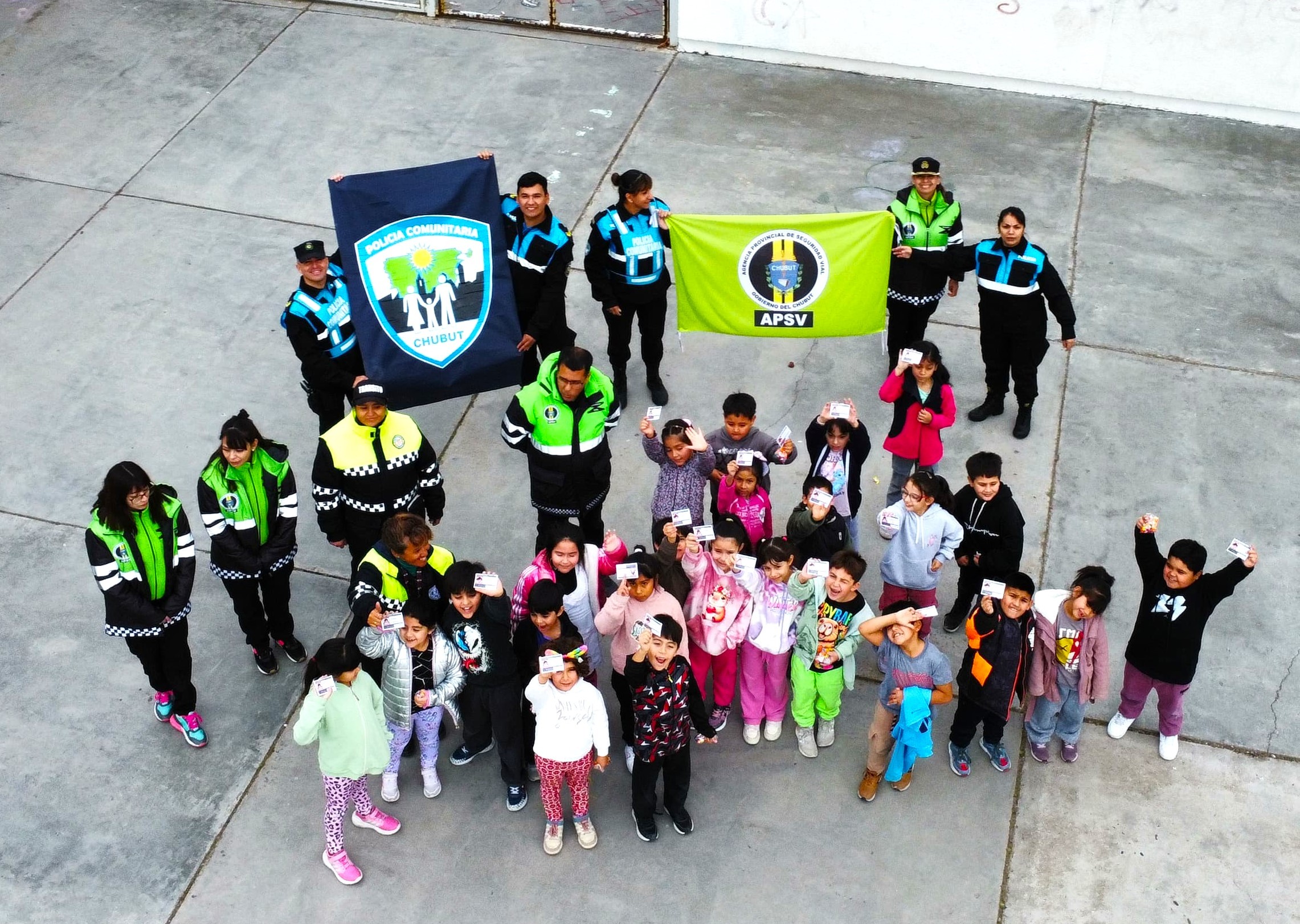 Provincia impulsa acciones de educación vial y prevención en las escuelas primarias de Rawson