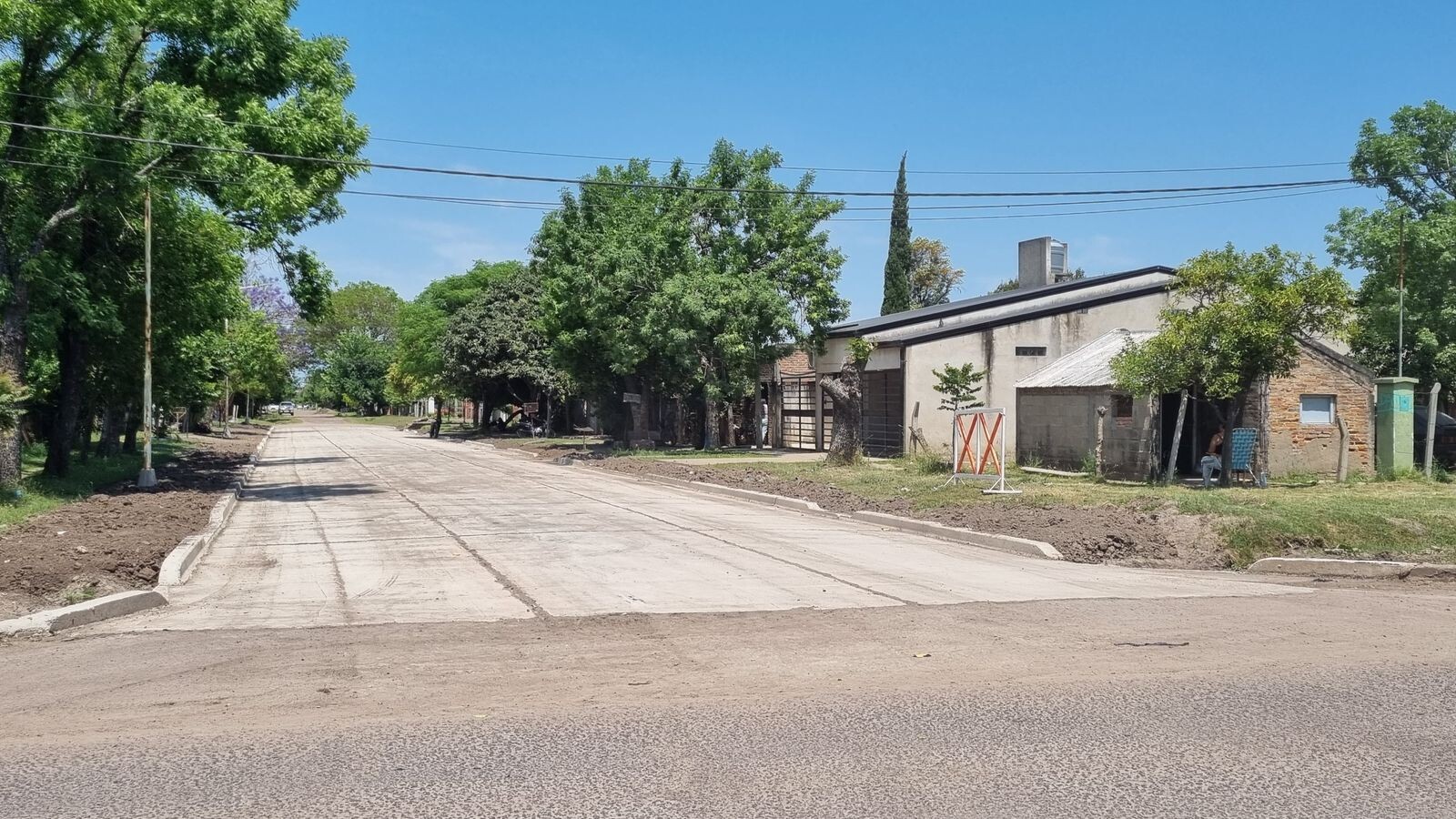 Pavimento Nuevo.jpeg En Villa Ocampo Hay Otra Cuadra Màs, Lista Para Transitar