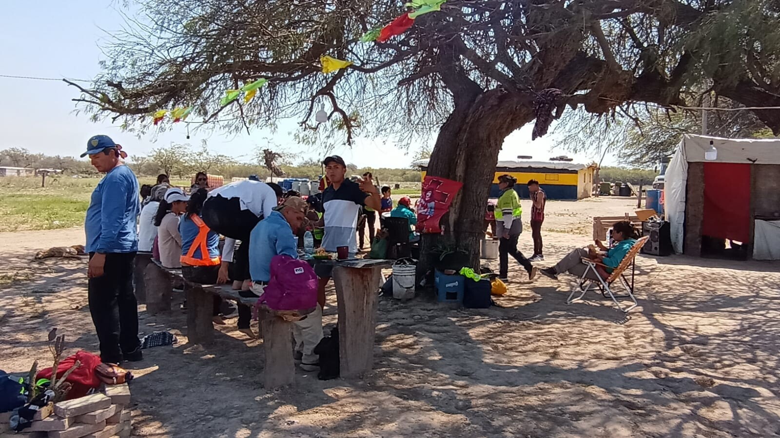 Peregrinos hacia Mailín