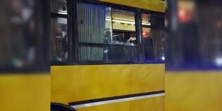 Agredieron a piedrazo un Colectivo en Colastiné Norte Santa Fe