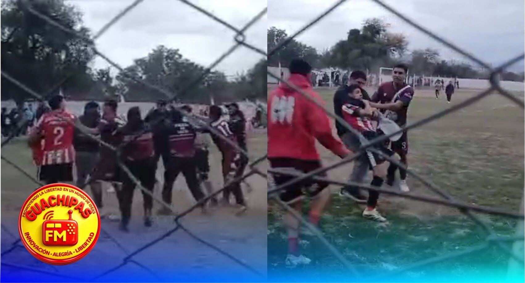 Incidentes y violencia opacaron una jornada de fútbol en La Viña Incidentes y violencia opacaron una jornada de fútbol en La Viña