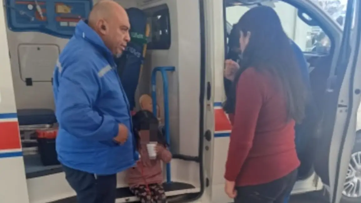 «No podía respirar»: la angustia y el alivio de una familia gracias a la rápida acción de un policía