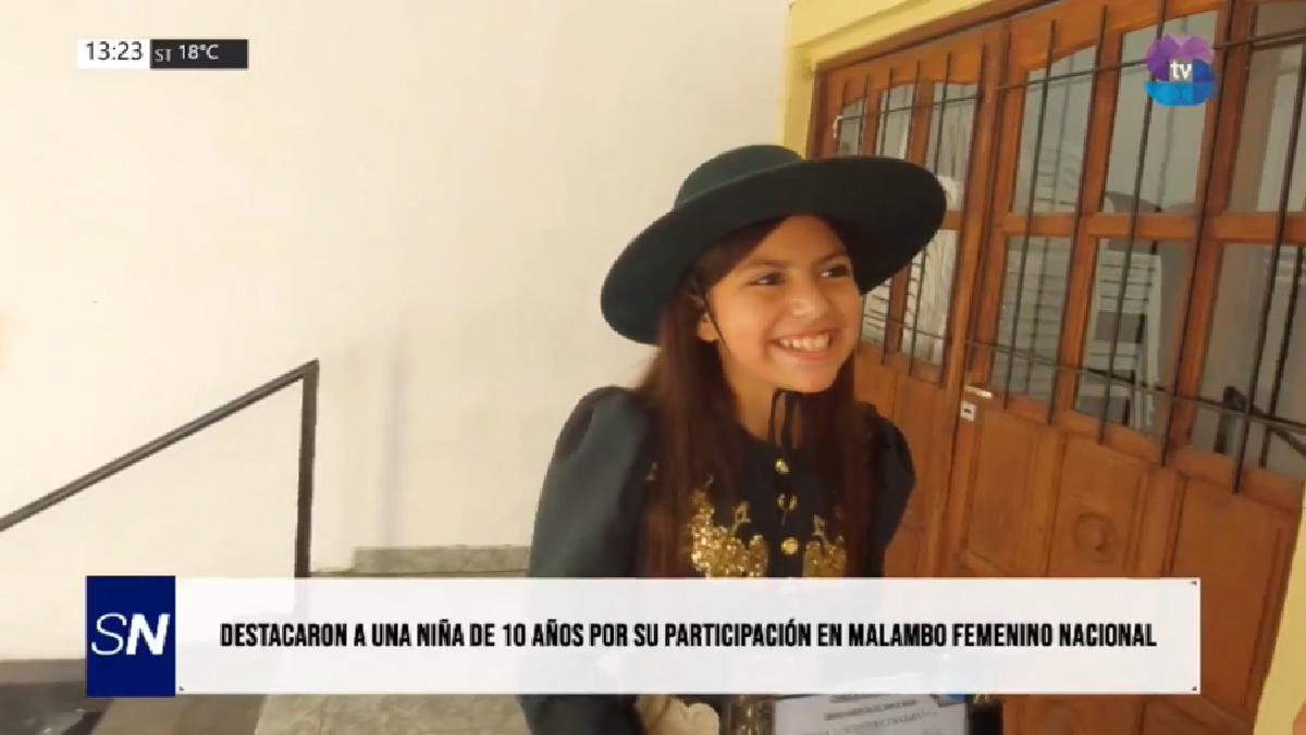 Portada Cande.png Con solo 10 años, Candelaria Mulero se destaca en malambo femenino nacional
