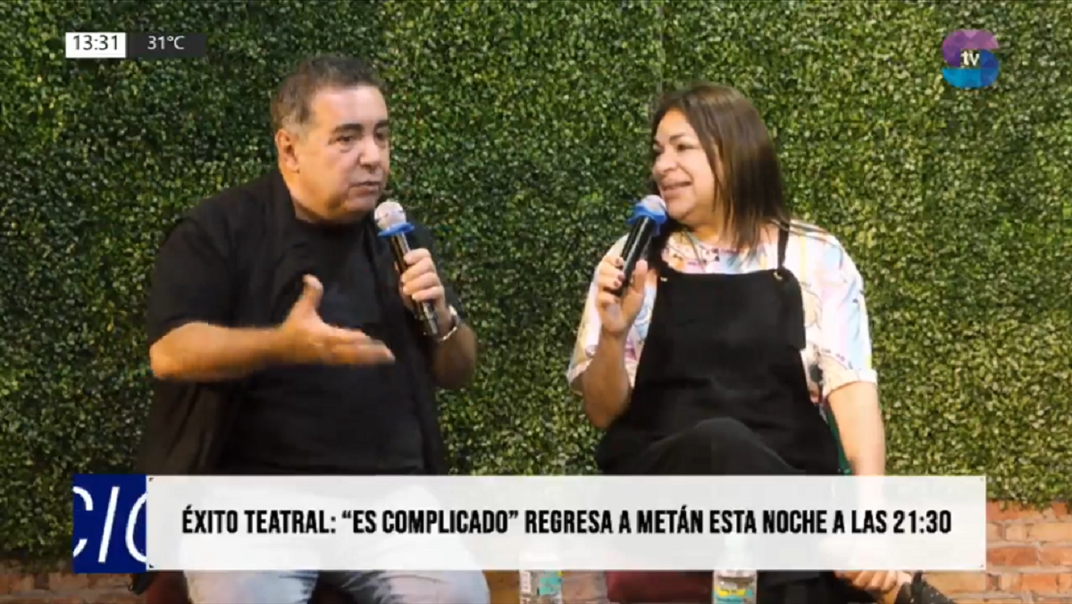 Risas aseguradas: Claribel y Diego toman Multispacio con «Es Complicado»