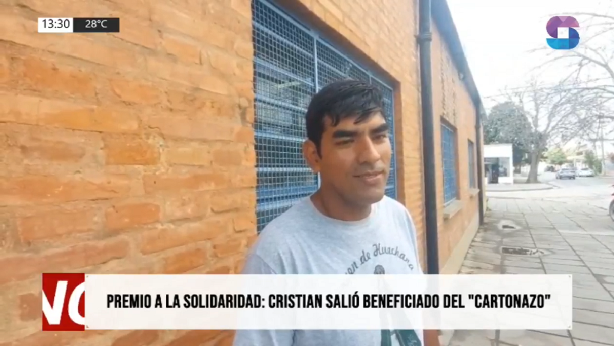 Portada Cristian Palavecino.png Metán: la generosidad se premia con reconocimiento y nuevas oportunidades