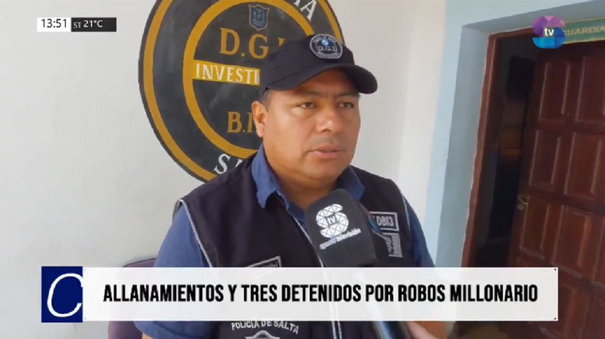 Portada Diego.png La Brigada de Metán irrumpió en cinco domicilios y detuvo a tres sospechosos