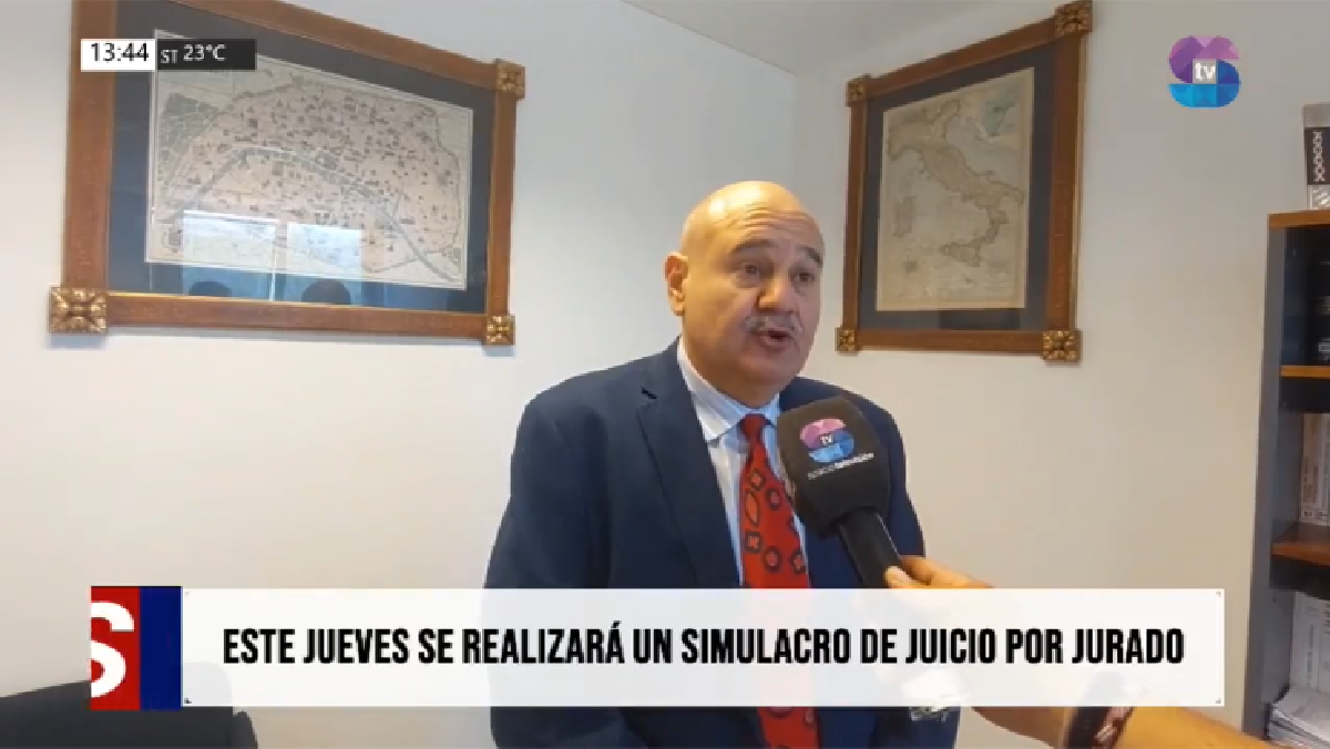 Portada Dr.Ramón Haddad.png Metán inaugura el camino hacia el juicio por jurado: un simulacro histórico