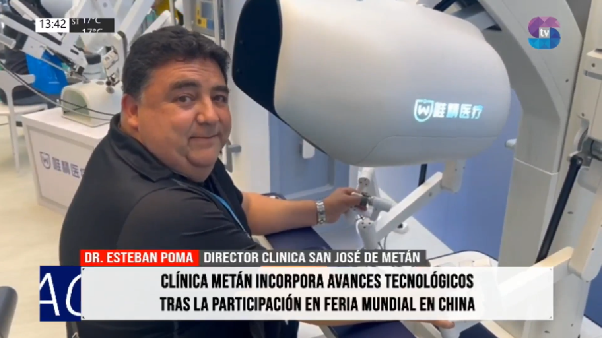 Portada Esteban POma.png Metán ya usa equipamiento chino de alta complejidad en cirugías locales