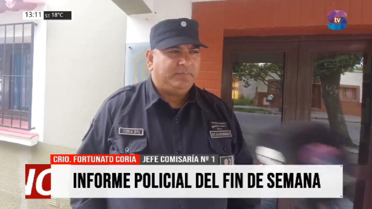 Portada Fortunato Coria.png Metán: balance positivo del fin de semana tras los operativos de prevención policial