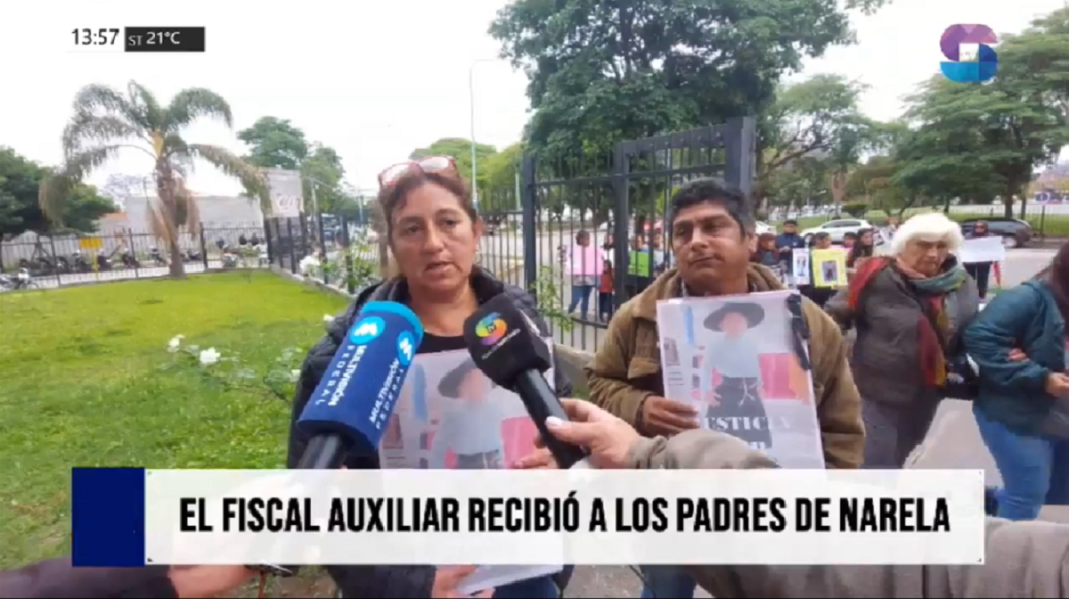 Portada MArcha.png Padres de Narela se reunieron con el fiscal y conocieron el estado de la investigación