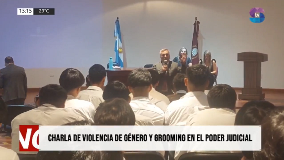 Portada Poder Judicial.png Metán: refuerzan charlas en escuelas para proteger a jóvenes de abusos