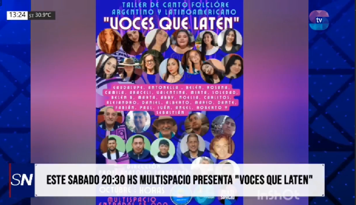 Portada Voces que laten.png Alumnos del taller de canto protagonizan “Voces que laten” en Multispacio