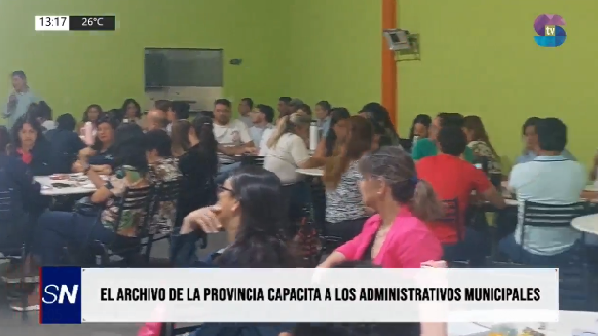 Portada archivo.png Capacitan en Metán al personal del único municipio de Salta con archivo central