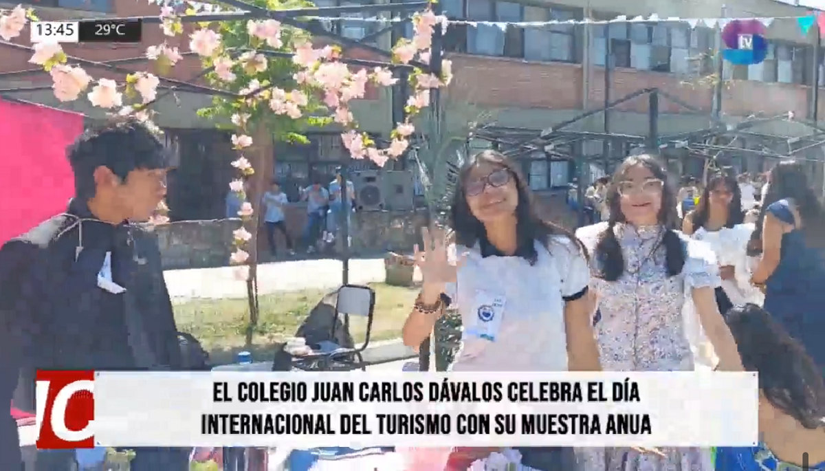 Portada dia turismo.png Estudiantes celebran el Día del Turismo mostrando culturas y tradiciones del mundo en Metán