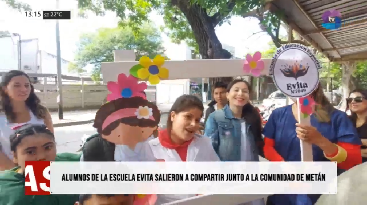 Portada educacion especial.png La Escuela Evita de Metán celebra la inclusión en las calles de la ciudad