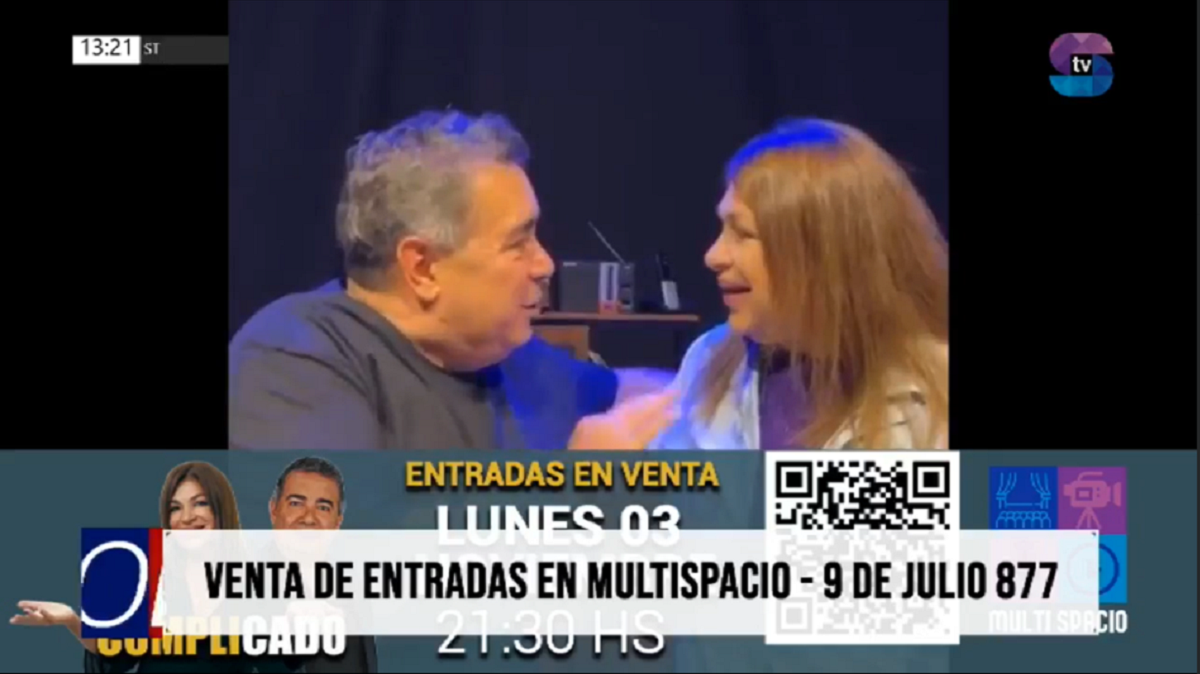 Portada es complicado.png «Es complicado», la comedia de Claribel Medina, vuelve a escena en Metán