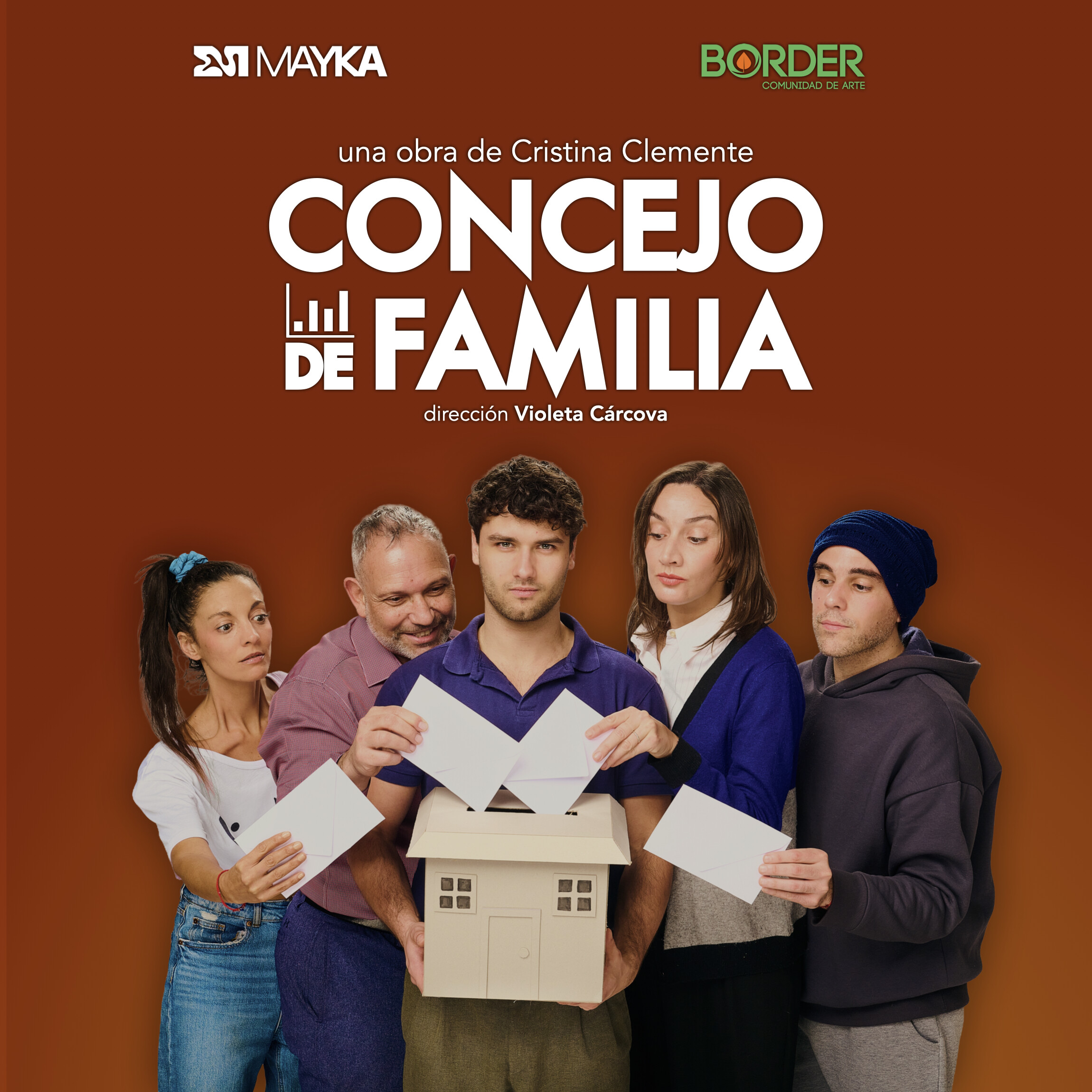 «Concejo de familia», una comedia sobre los vínculos en el hogar,los viernes a las 20 hs en teatro Border
