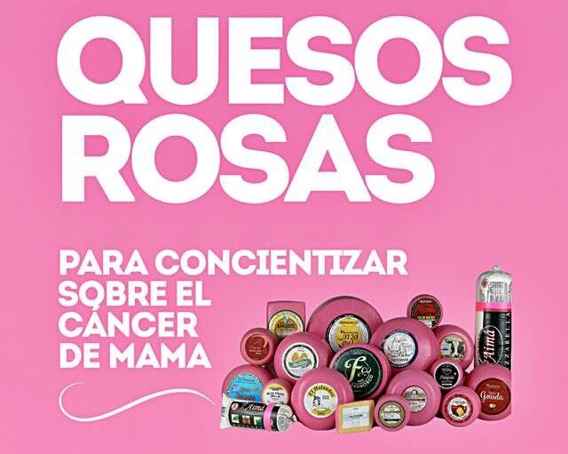 Prevención del cáncer de mama: ¡Quesos Rosas!