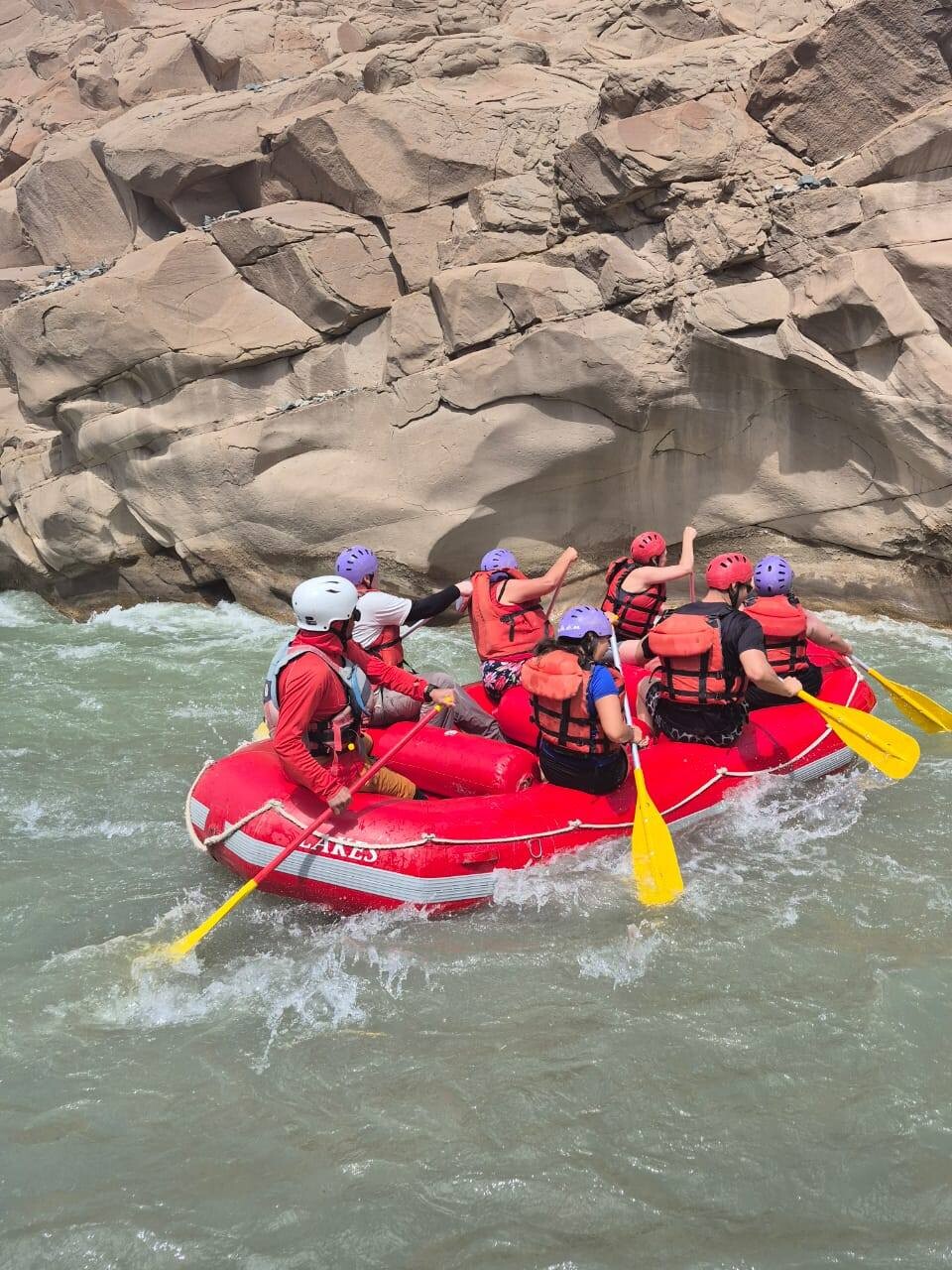 IGLESIA: Escuela Aventura Municipal – Rafting en el Río Jáchal