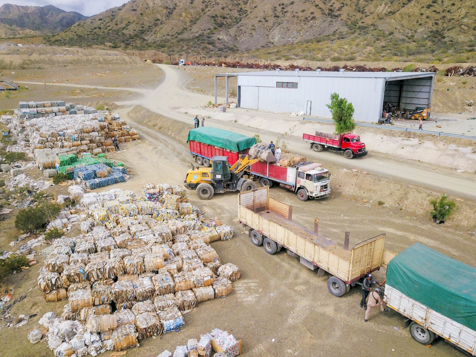 JÁCHAL: concreta la primer venta de materiales para reciclar