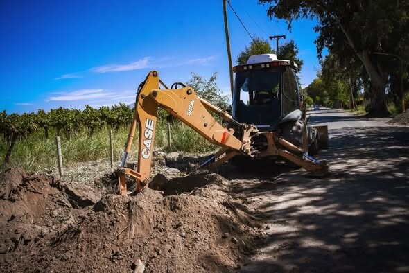 Avance de Obras en el Departamento Santa Lucía