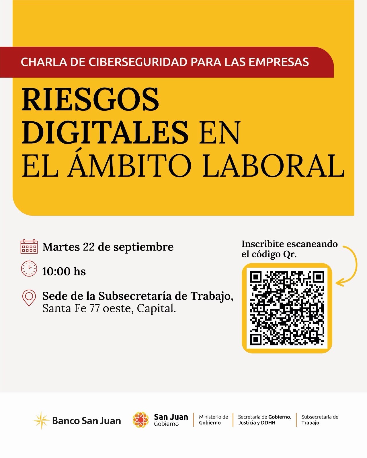 RIESGOS-DIGITALES.jpeg Charla de Ciberseguridad para Empresas en la Subsecretaría de Trabajo