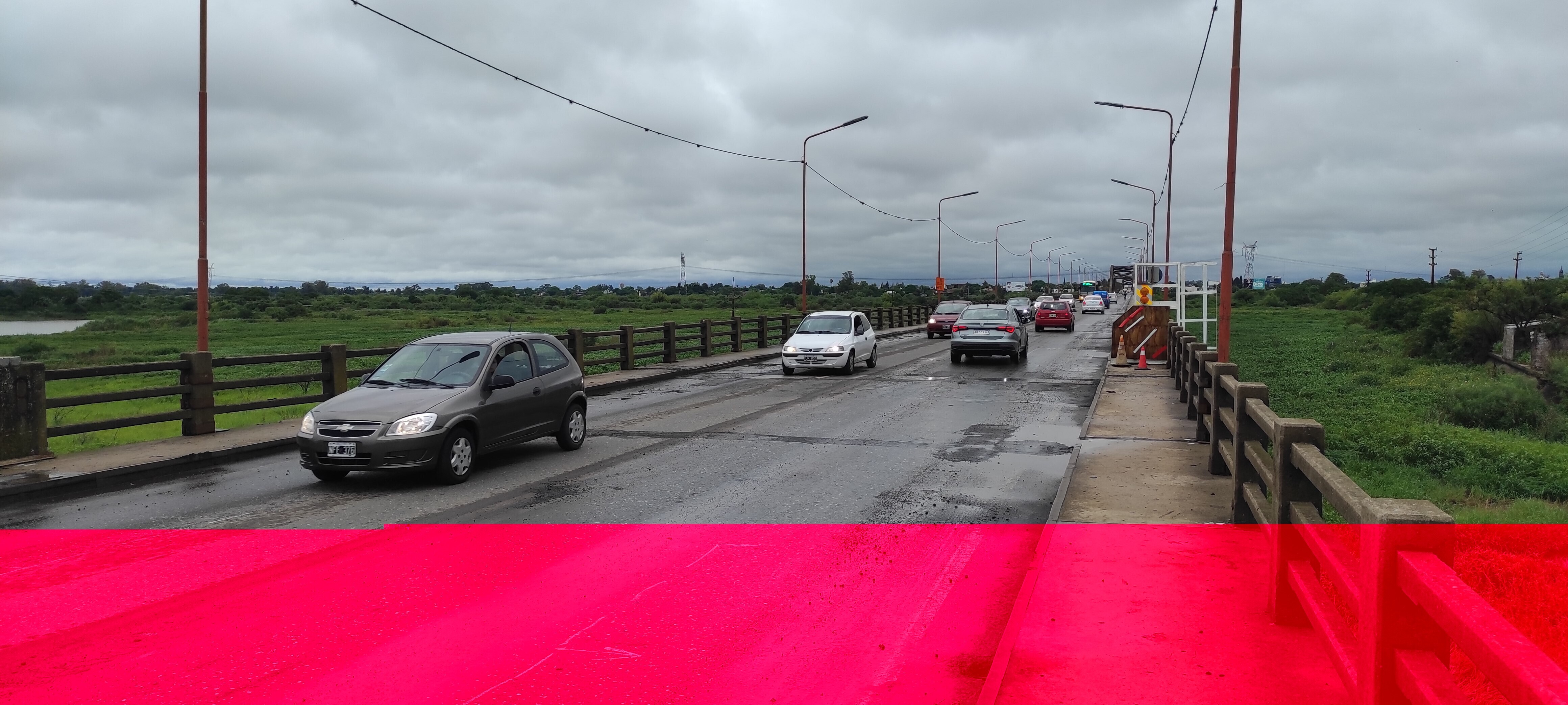 Se habilitó la circulación normal en el Puente Carretero